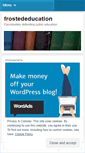 Mobile Screenshot of frostededucation.com